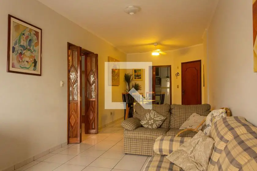 Foto 3 de Apartamento com 2 Quartos para alugar, 90m² em Vila Tupi, Praia Grande