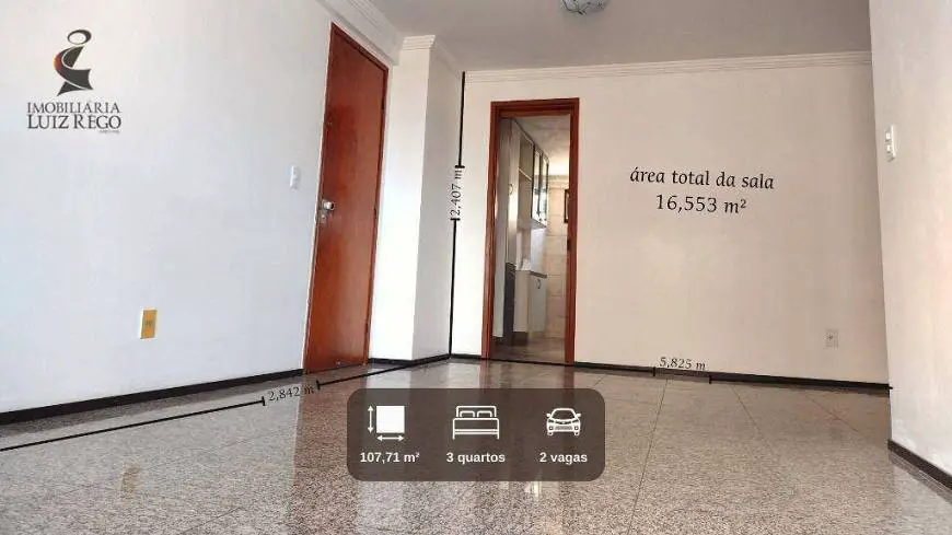 Foto 4 de Apartamento com 3 Quartos para alugar, 140m² em Aldeota, Fortaleza