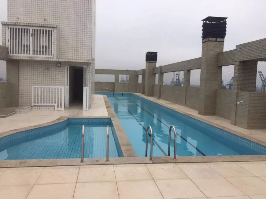 Foto 1 de Apartamento com 3 Quartos para alugar, 100m² em Aparecida, Santos