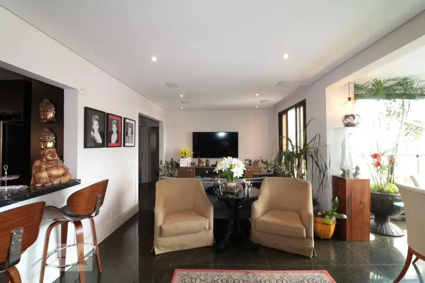 Foto 2 de Apartamento com 3 Quartos para alugar, 196m² em Jardim Anália Franco, São Paulo