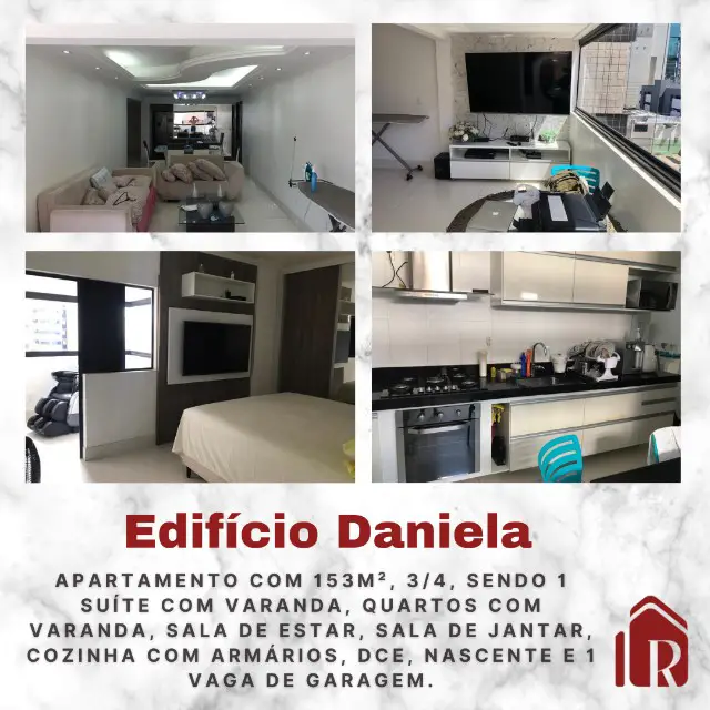 Foto 1 de Apartamento com 3 Quartos à venda, 153m² em Jatiúca, Maceió