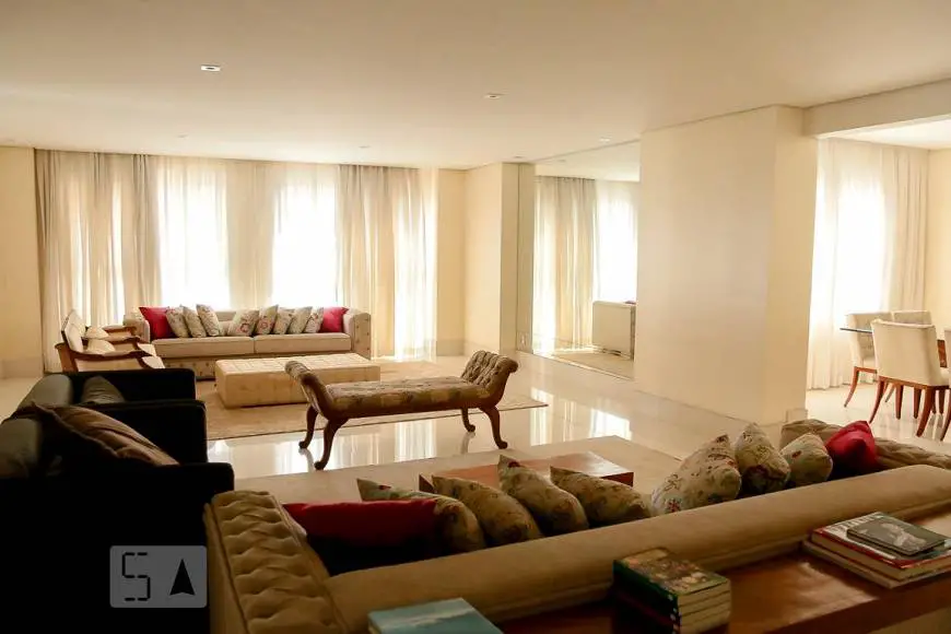 Foto 3 de Apartamento com 4 Quartos para alugar, 370m² em Jardim Marajoara, São Paulo
