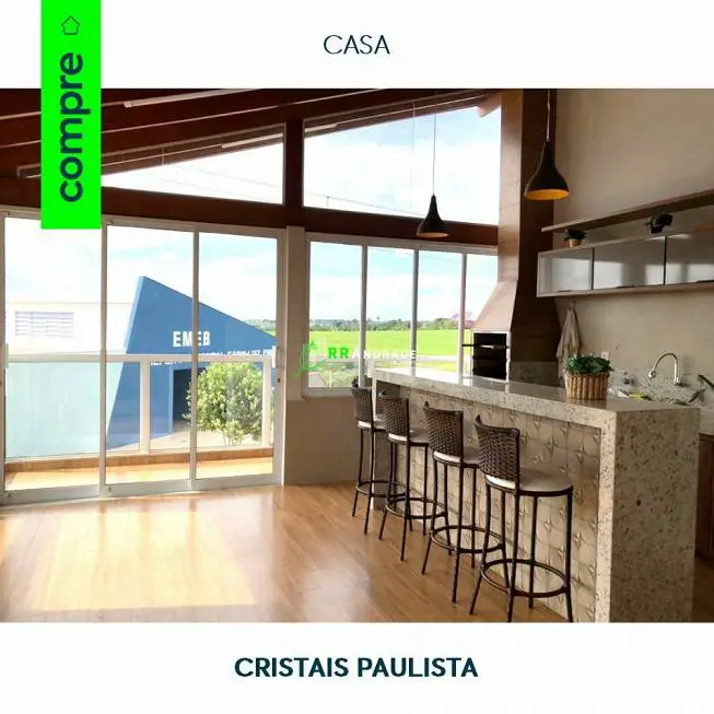 Foto 1 de Casa com 3 Quartos à venda, 220m² em Centro, Cristais Paulista