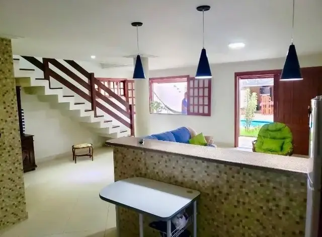 Foto 5 de Casa com 4 Quartos para alugar, 400m² em Barra do Jacuípe, Camaçari