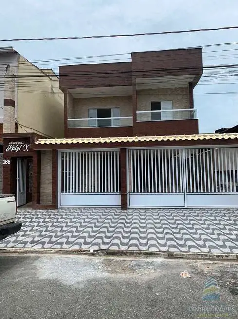 Foto 1 de Casa de Condomínio com 2 Quartos à venda, 45m² em Nova Mirim, Praia Grande
