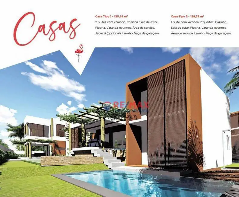 Foto 4 de Casa de Condomínio com 2 Quartos à venda, 125m² em Praia de Pipa, Tibau do Sul