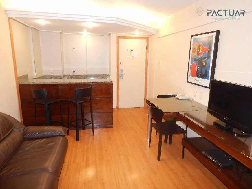 Foto 4 de Flat com 1 Quarto para alugar, 40m² em Funcionários, Belo Horizonte