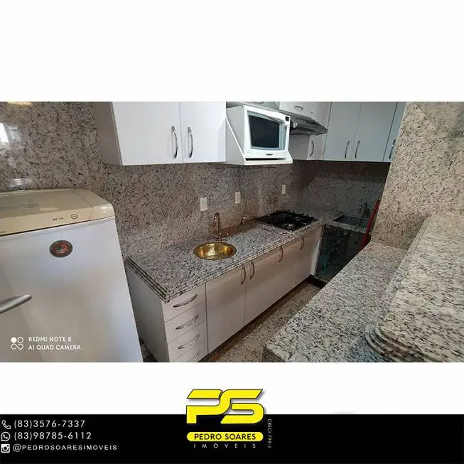 Foto 4 de Flat com 1 Quarto para alugar, 47m² em Manaíra, João Pessoa