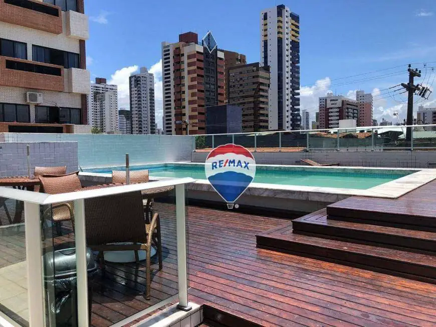 Foto 2 de Flat com 1 Quarto para alugar, 45m² em Tambaú, João Pessoa