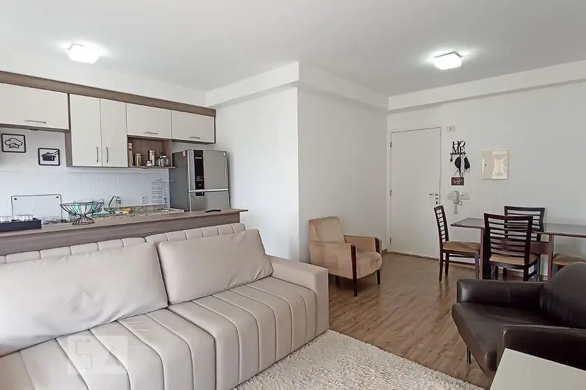 Foto 2 de Apartamento com 1 Quarto para alugar, 60m² em Alphaville, Barueri
