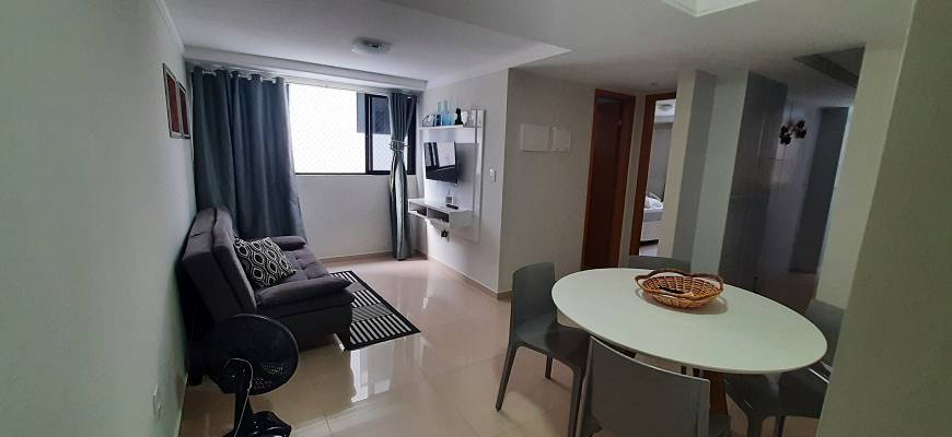 Foto 1 de Apartamento com 1 Quarto para alugar, 40m² em Cabo Branco, João Pessoa