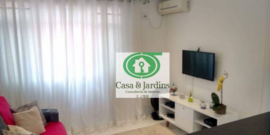 Foto 4 de Apartamento com 1 Quarto à venda, 47m² em Campo Grande, Santos