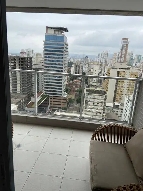 Foto 2 de Apartamento com 1 Quarto à venda, 71m² em Gonzaga, Santos