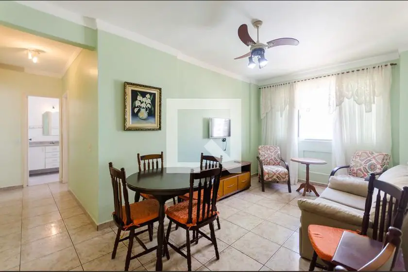 Foto 1 de Apartamento com 1 Quarto para alugar, 82m² em Gonzaga, Santos