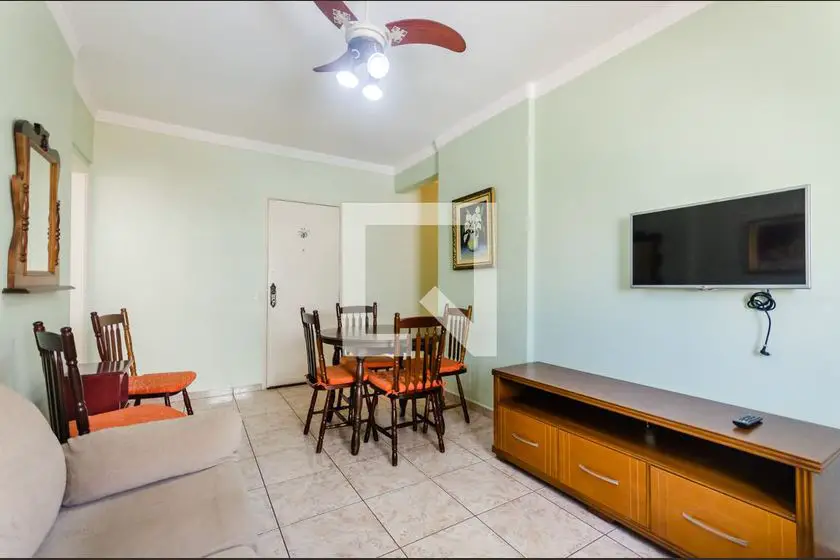 Foto 4 de Apartamento com 1 Quarto para alugar, 82m² em Gonzaga, Santos