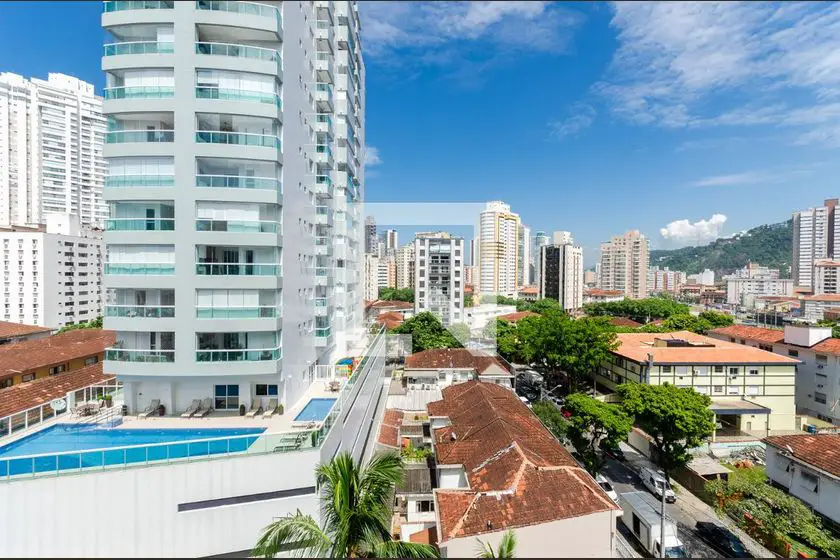 Foto 5 de Apartamento com 1 Quarto para alugar, 82m² em Gonzaga, Santos