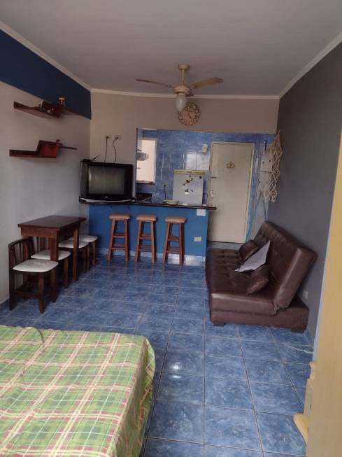 Foto 2 de Apartamento com 1 Quarto à venda, 32m² em Mirim, Praia Grande