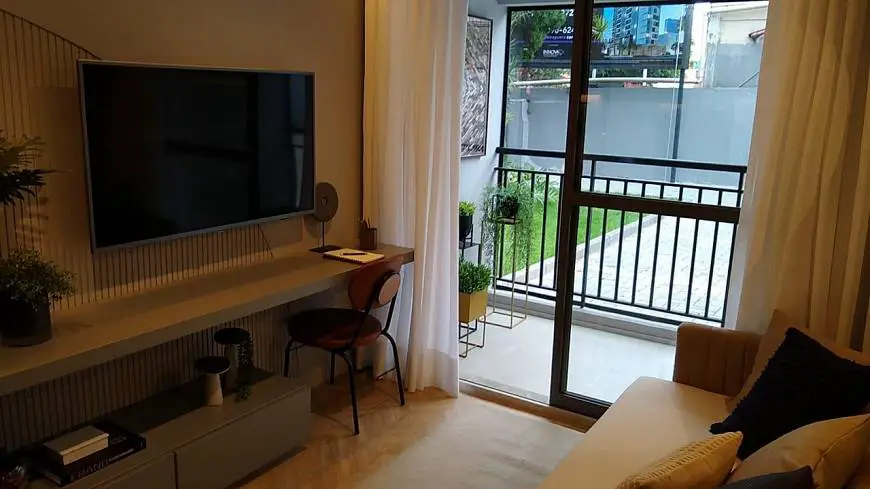 Foto 4 de Apartamento com 1 Quarto à venda, 37m² em Moema, São Paulo