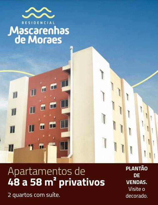 Foto 1 de Apartamento com 2 Quartos à venda, 50m² em Atuba, Curitiba