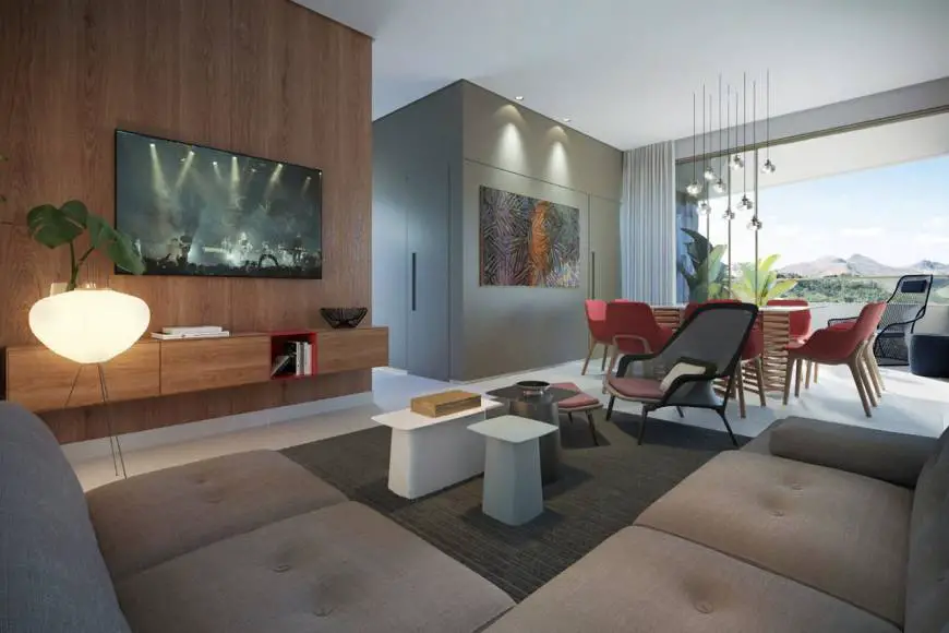 Foto 2 de Apartamento com 3 Quartos à venda, 114m² em Vale do Sereno, Nova Lima