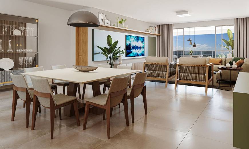 Foto 2 de Apartamento com 4 Quartos à venda, 205m² em Praia do Morro, Guarapari