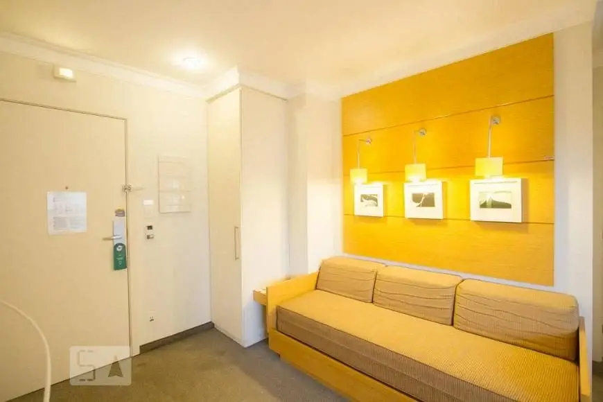 Foto 2 de Apartamento com 1 Quarto para alugar, 42m² em Campo Belo, São Paulo