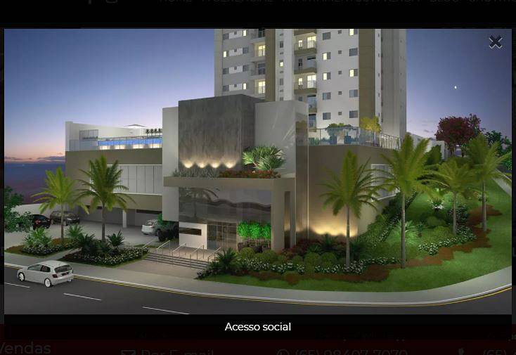 Foto 2 de Apartamento com 2 Quartos à venda, 77m² em José Pinto, Cuiabá
