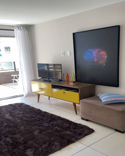 Foto 3 de Apartamento com 2 Quartos para alugar, 88m² em Ponta De Campina, Cabedelo