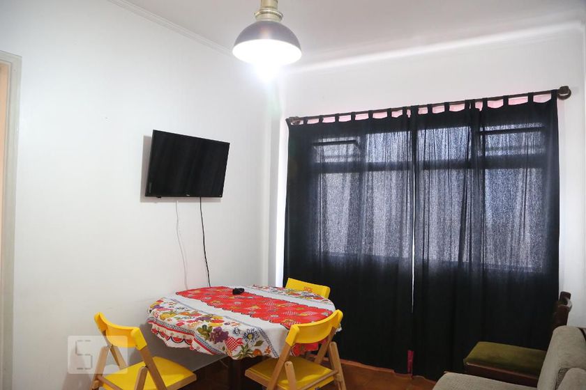 Foto 1 de Apartamento com 1 Quarto para alugar, 39m² em Vila Caicara, Praia Grande
