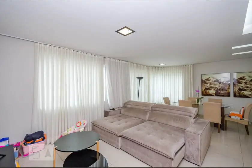 Foto 1 de Apartamento com 4 Quartos para alugar, 133m² em Gutierrez, Belo Horizonte
