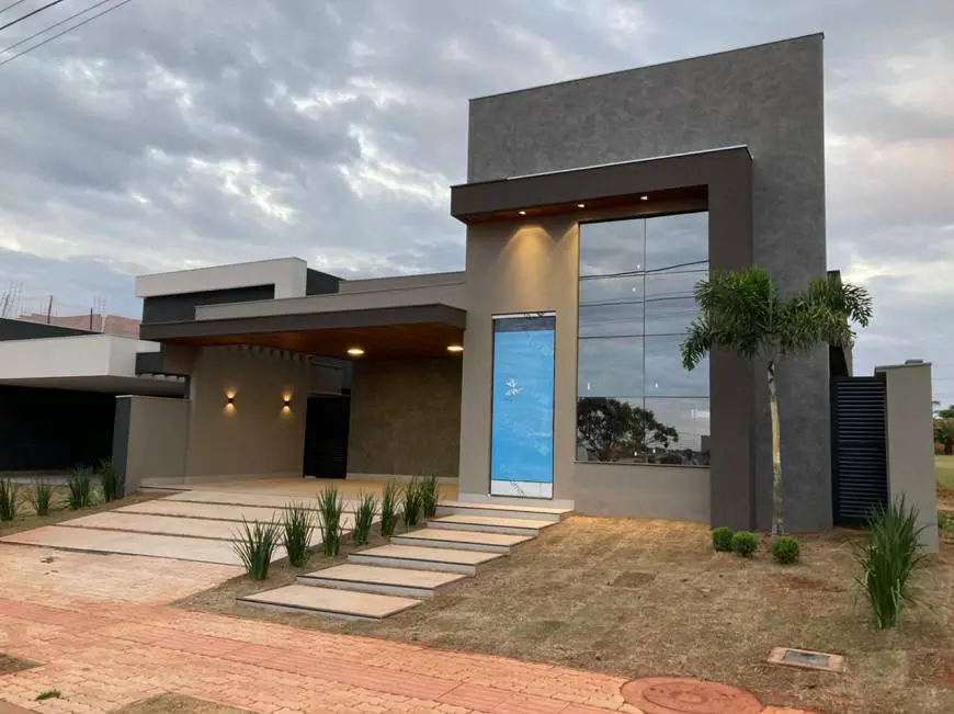 Foto 1 de Casa de Condomínio com 3 Quartos à venda, 189m² em Alphaville Campo Grande, Campo Grande