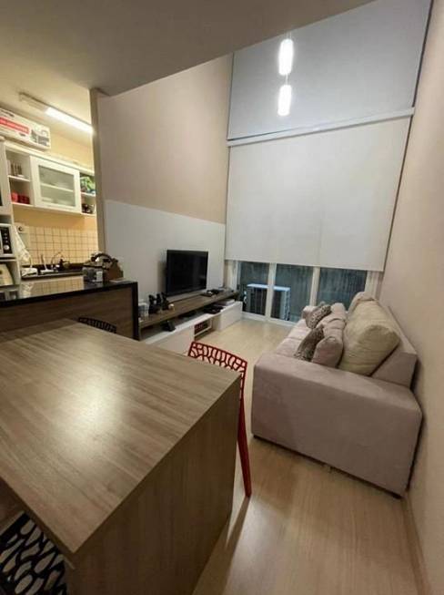 Foto 1 de Flat com 1 Quarto à venda, 62m² em Gonzaga, Santos