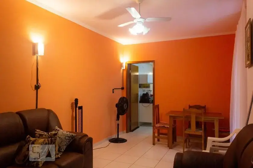 Foto 1 de Apartamento com 2 Quartos para alugar, 74m² em Canto do Forte, Praia Grande