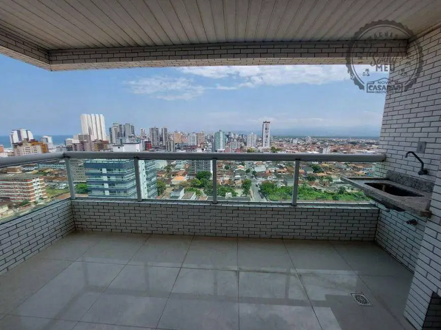 Foto 5 de Apartamento com 3 Quartos à venda, 92m² em Canto do Forte, Praia Grande