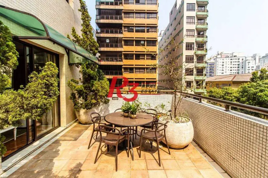 Foto 1 de Apartamento com 4 Quartos para alugar, 398m² em Boqueirão, Santos