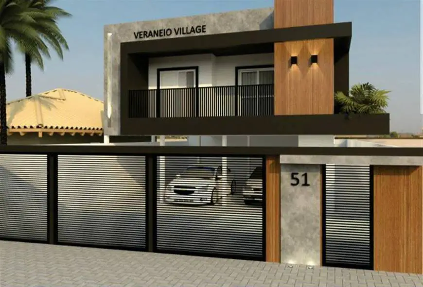 Foto 2 de Casa de Condomínio com 2 Quartos à venda, 47m² em Campo da Aviação, Praia Grande