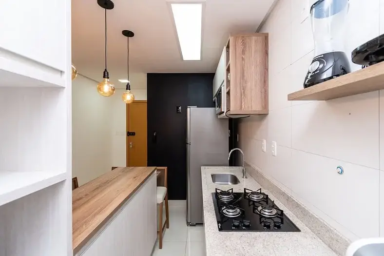 Foto 4 de Apartamento com 1 Quarto para alugar, 39m² em Setor Bueno, Goiânia