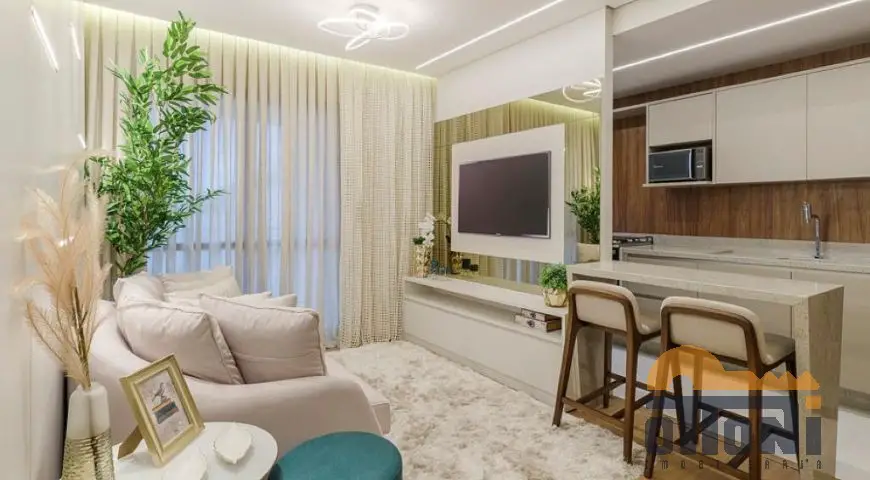 Foto 1 de Apartamento com 2 Quartos à venda, 68m² em Bacacheri, Curitiba