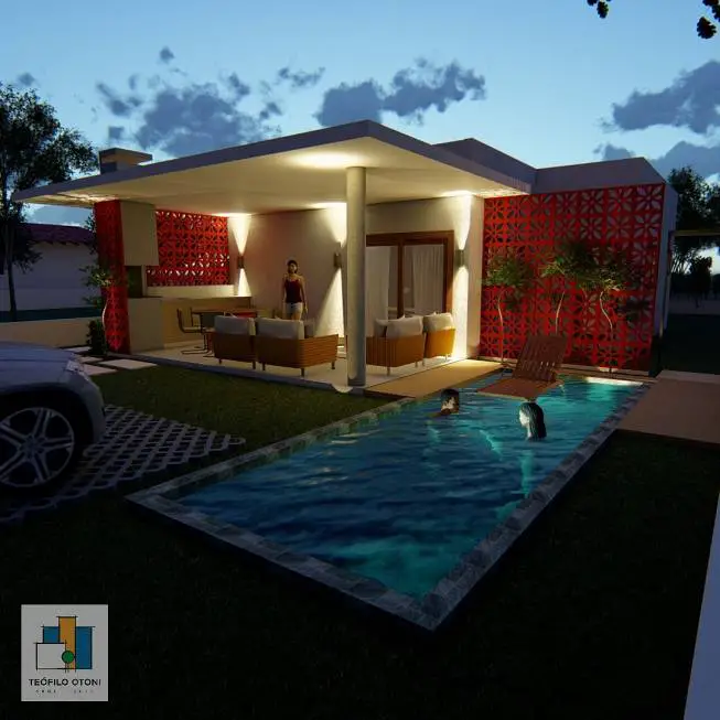 Foto 4 de Casa de Condomínio com 2 Quartos à venda, 112m² em Praia de Pipa, Tibau do Sul