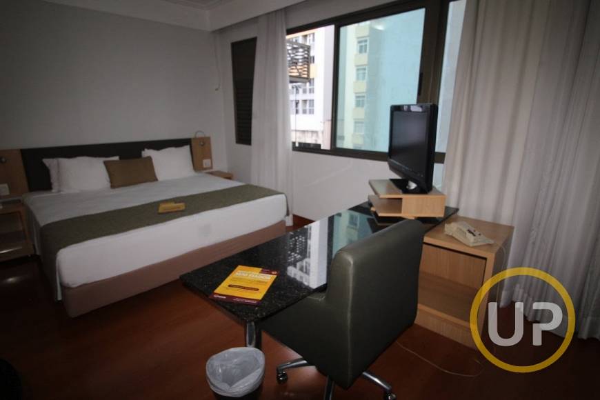 Foto 1 de Flat com 1 Quarto para alugar, 32m² em Lourdes, Belo Horizonte