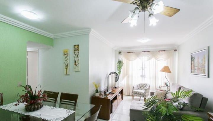 Foto 1 de Apartamento com 3 Quartos para alugar, 71m² em Maranhão, São Paulo