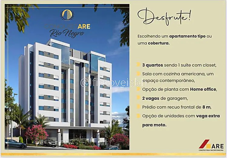 Foto 1 de Apartamento com 3 Quartos à venda, 72m² em Barroca, Belo Horizonte