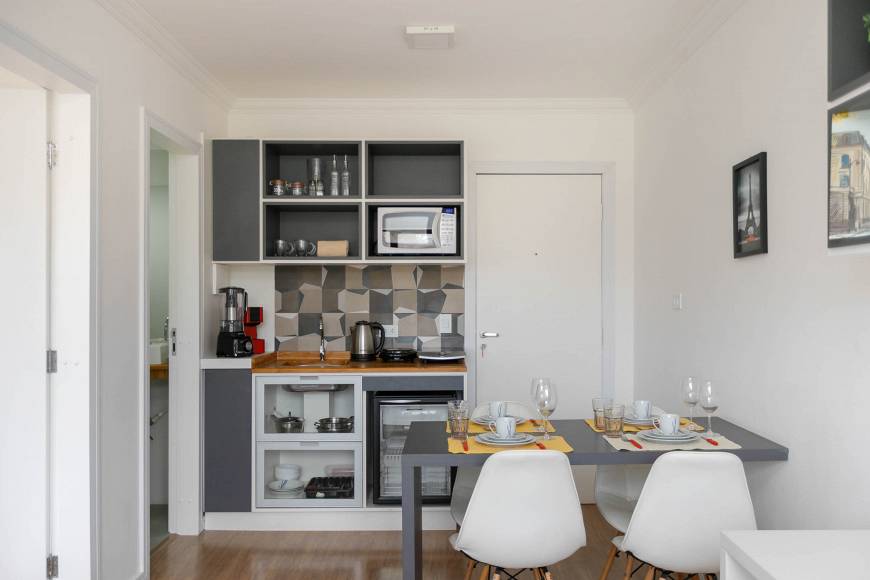 Foto 3 de Apartamento com 1 Quarto para alugar, 40m² em Juvevê, Curitiba