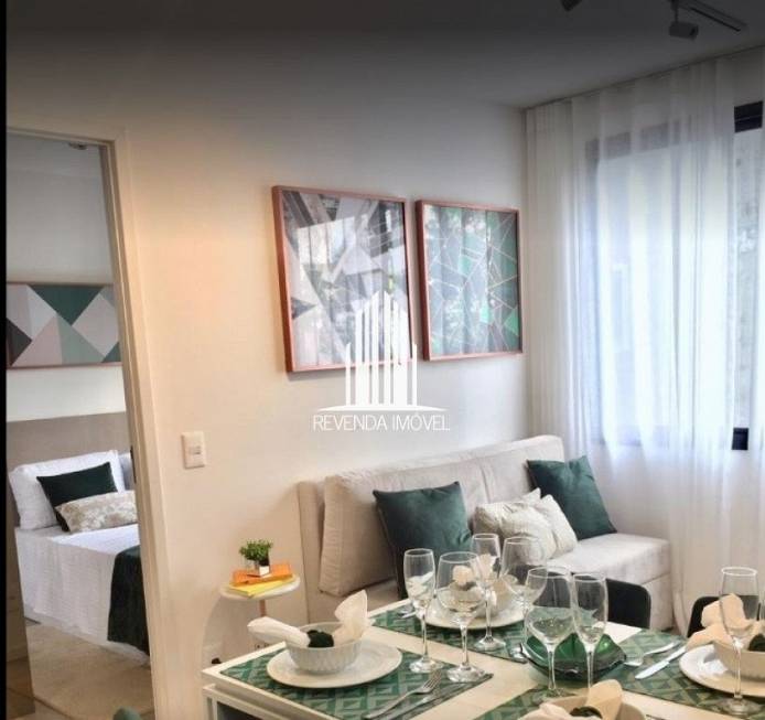 Foto 1 de Apartamento com 2 Quartos à venda, 34m² em Santo Amaro, São Paulo