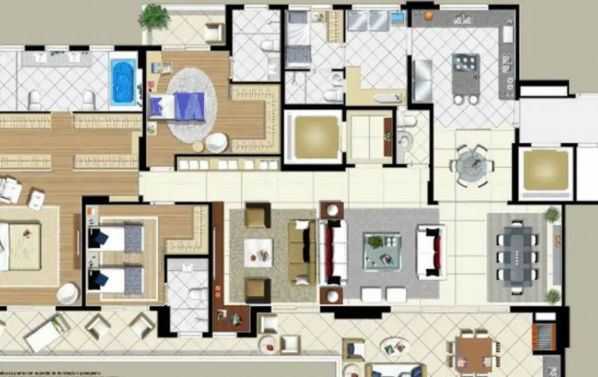 Foto 2 de Apartamento com 3 Quartos à venda, 227m² em Jardim, Santo André