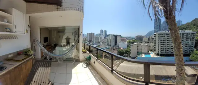 Foto 1 de Apartamento com 4 Quartos para alugar, 165m² em Botafogo, Rio de Janeiro