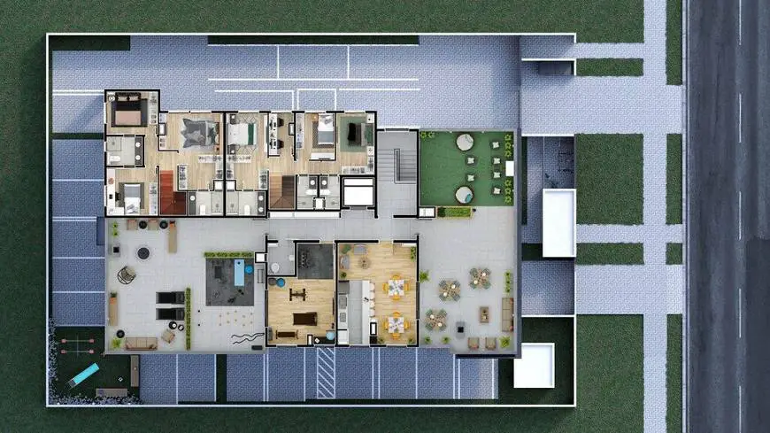 Foto 5 de Apartamento com 3 Quartos à venda, 89m² em Boa Vista, Curitiba