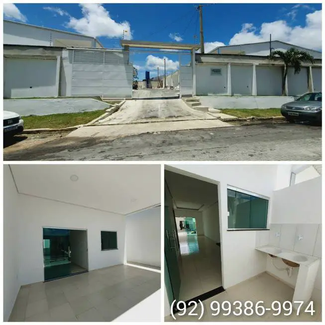 Foto 2 de Casa de Condomínio com 2 Quartos à venda, 60m² em Flores, Manaus