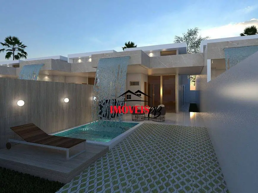 Foto 2 de Casa de Condomínio com 3 Quartos à venda, 105m² em Praia de Carapibus, Conde