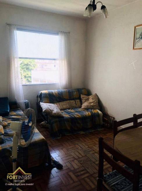 Foto 1 de Apartamento com 1 Quarto à venda, 45m² em Cidade Ocian, Praia Grande